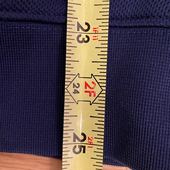 Adidas Norte Dame Navy Hooded Sweatshirt / Sewn Logo Front Chest / Unisex Size S - Picture 11 of 16